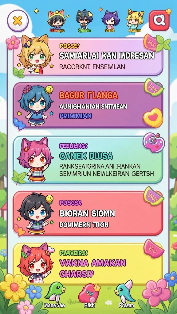 k3k3 - Antarmuka pengguna yang intuitif dan mudah digunakan.