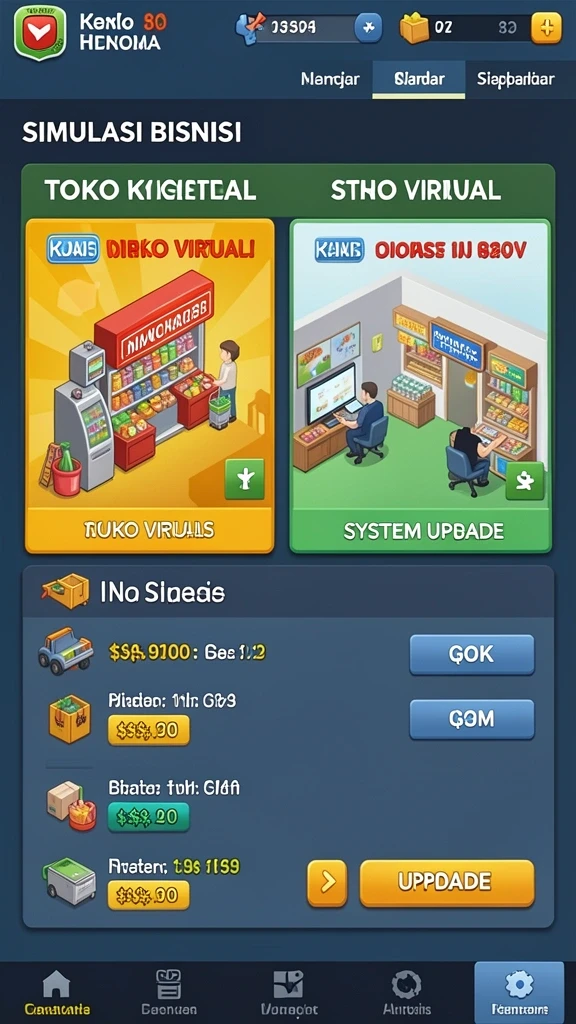 koko5000 - Tampilan antarmuka KOKO5000 yang menarik dan modern.