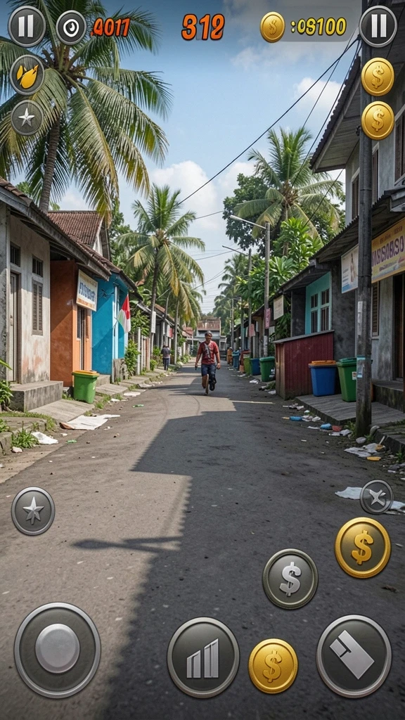 meme4d - Screenshot fitur berbagi hasil permainan ke media sosial.