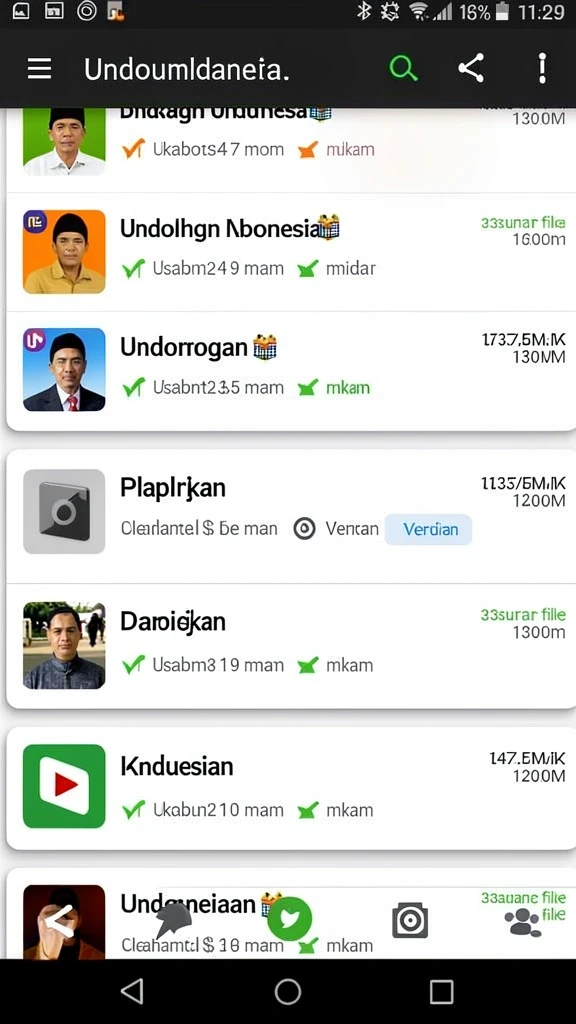 surga11 - Tampilan halaman utama dengan navigasi intuitif.